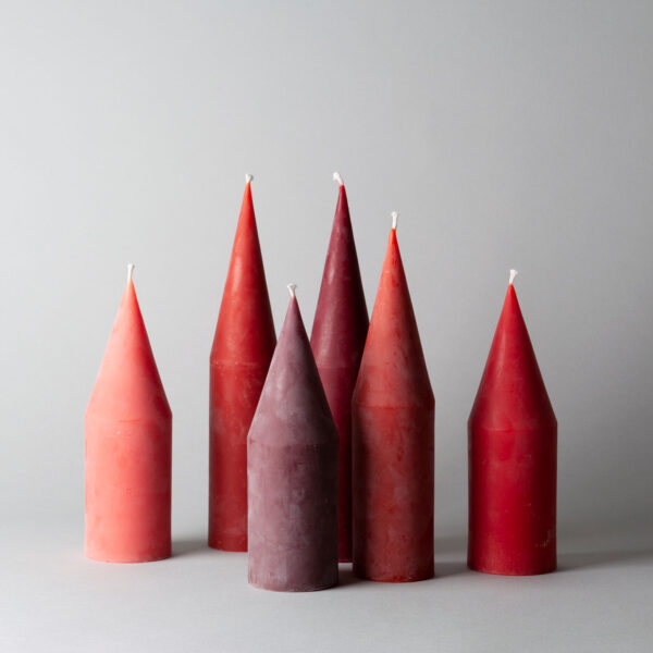 Kerzen Spitz im 3-er Set von Atelier Volvox jetzt online kaufen