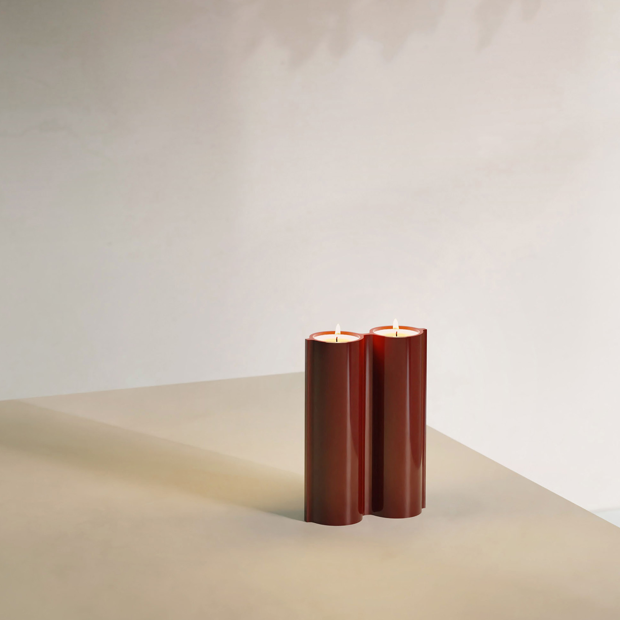 Dekoobjekt, Vase und Kerze aus der Silo Kollektion von Lambert et Fils